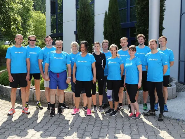 Bild: Wieder am Start für den guten Zweck – KRAMSKI Sportteam läuft beim SWP-CityLauf Pforzheim