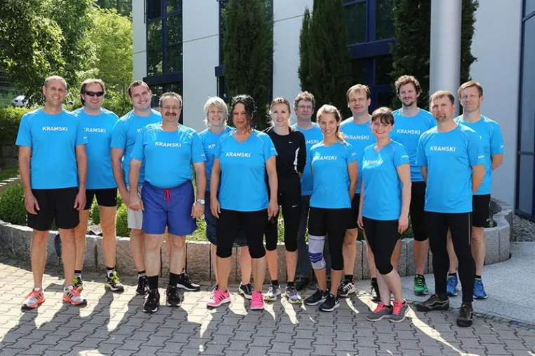 Bild: Wieder am Start für den guten Zweck – KRAMSKI Sportteam läuft beim SWP-CityLauf Pforzheim