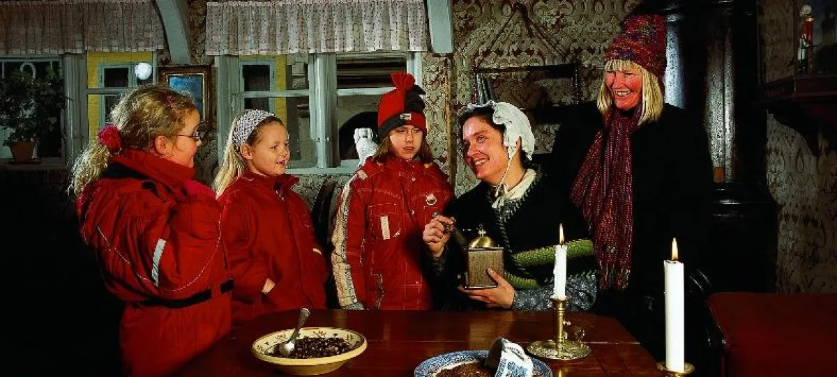 Weihnachten in der alten Stadt