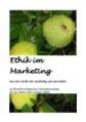 Bild: Neues Buch: Ethik im Marketing - kostenlose pdf-Datei downloaden