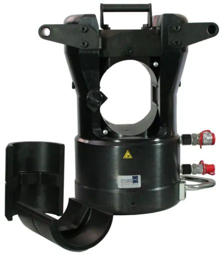 Kraftprotz mit 2.000 kN: Neuer hydraulischer Presskopf EPC 2000-H presst Kabel bis 2.500 mm2 Bild: Kraftprotz mit 2.000 kN: Neuer hydraulischer Presskopf EPC 2000-H presst Kabel bis 2.500 mm2