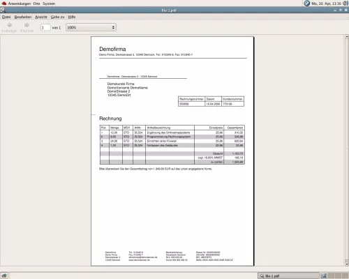 Bild: Kostenlose Online-Software hilft gesetzeskonforme Rechnungen zu erstellen