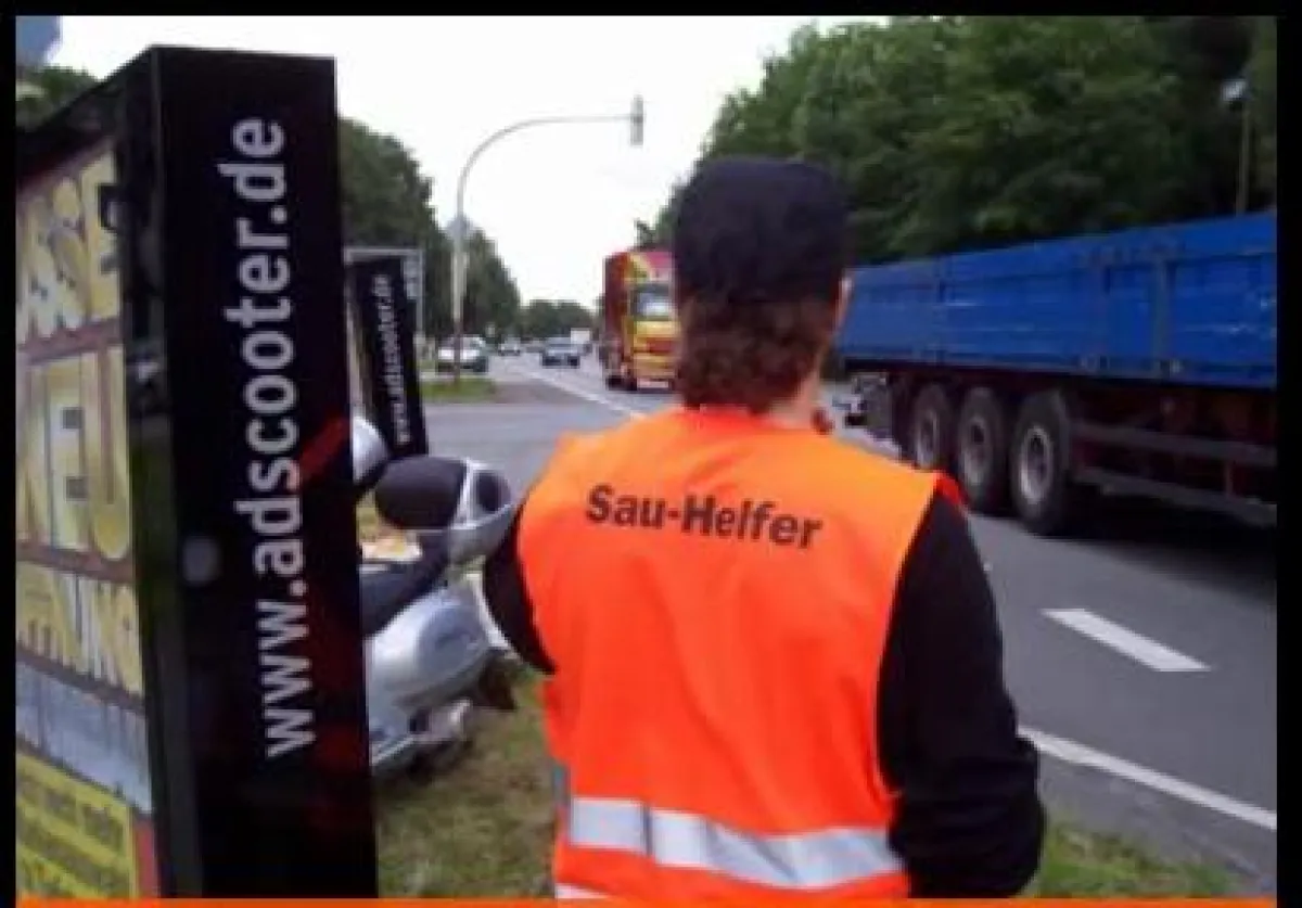 Saustarke S(t)auhelfer im Einsatz!