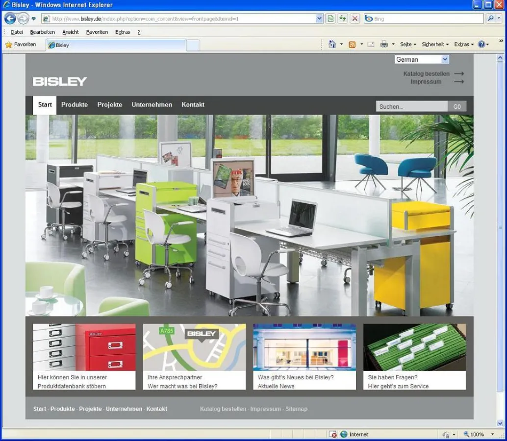 Startseite Bisley GmbH