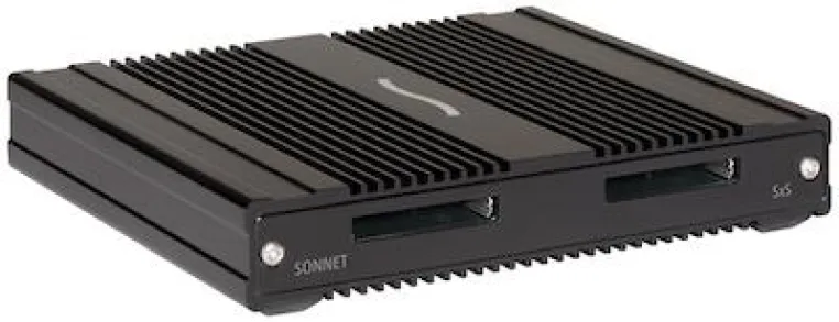 Sonnet präsentiert den weltweit ersten dualen SxS Pro Kartenleser mit Thunderbolt 3 Bild: Sonnet präsentiert den weltweit ersten dualen SxS Pro Kartenleser mit Thunderbolt 3