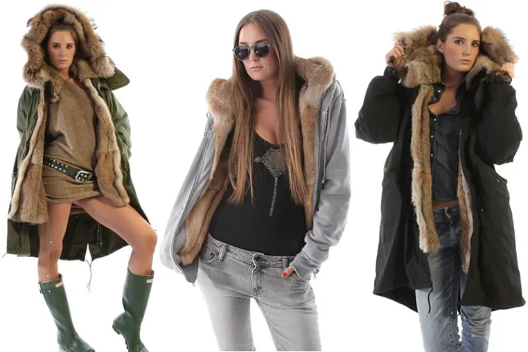 Bild: Barbed Parka mit Fell im Vintage-Military-Style: Das Highlight der Wintersaison