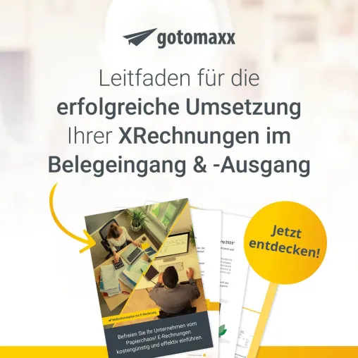 So gelingt der Einstieg in die E-Rechnungspflicht - Kostenfreie Online-Seminare von gotomaxx Bild: So gelingt der Einstieg in die E-Rechnungspflicht - Kostenfreie Online-Seminare von gotomaxx