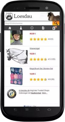 Bild: Loesdau baut seine Vorreiterrolle im Mobile Shopping aus