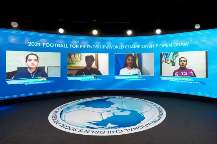 Bild: Teams der diesjährigen "Football for Friendship eWorld-Championship" stehen fest
