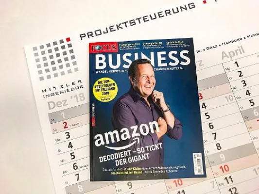 Bild: Focus-Business: Hitzler Ingenieure zählt auch jetzt wieder zu den Top-Arbeitgebern des Mittelstandes