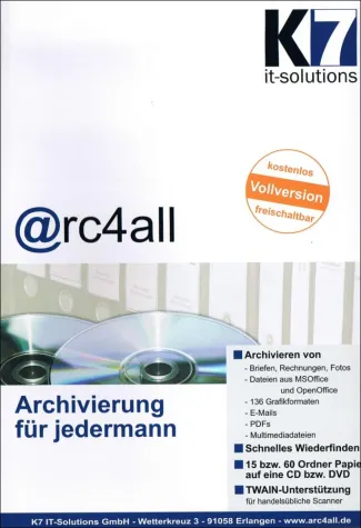 Bild: @rc4All 3.0: Das Archivierungssystem für jedermann