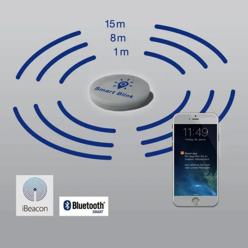 Niedersachsen zeigen auf diesjähriger CeBIT digital begleitetes Messeerlebnis mit Apples iBeacon-Technologie Bild: Niedersachsen zeigen auf diesjähriger CeBIT digital begleitetes Messeerlebnis mit Apples iBeacon-Technologie