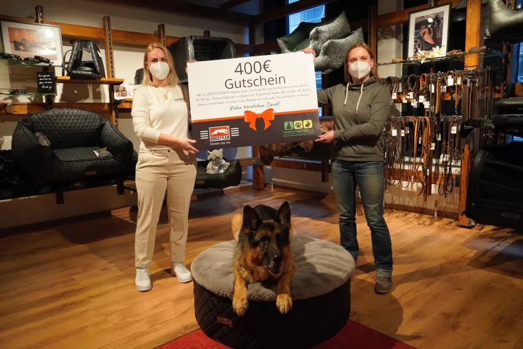 Bild: Spendenaktion für das Tierheim Göppingen – DOGSTYLER® Kirchheim unter Teck