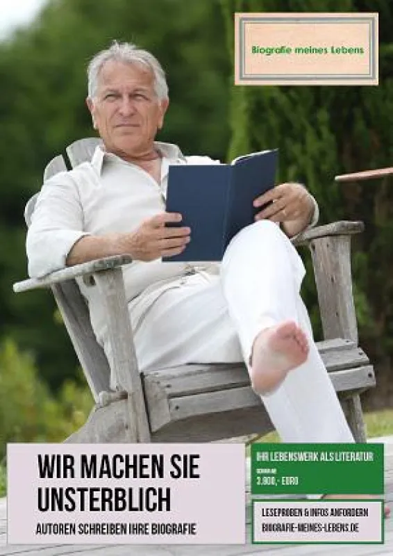 Biografie meines Lebens - Wir machen Sie unsterblich!