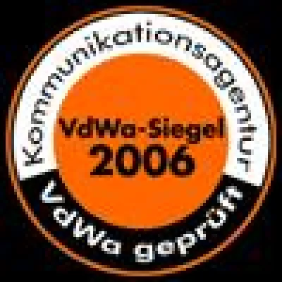 Bild: Begehrtes VdWa-Agentursiegel an ahoi Werbeagentur Wiesbaden vergeben