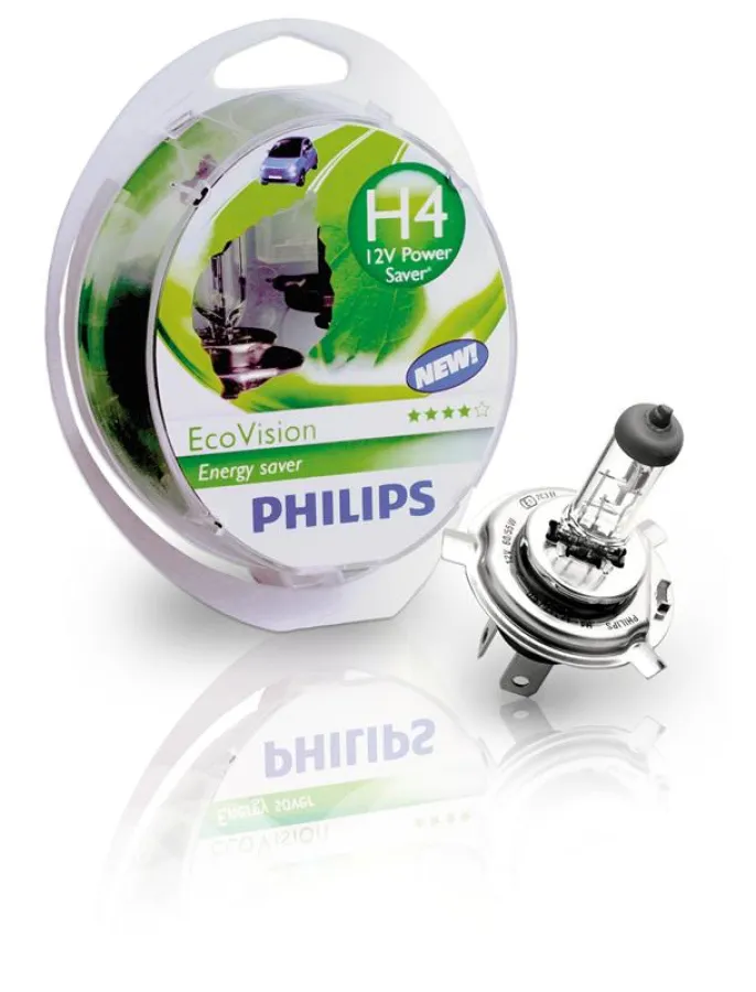 Philips EcoVision: Die weltweit umweltfreundlichste Pkw-Halogenlampe