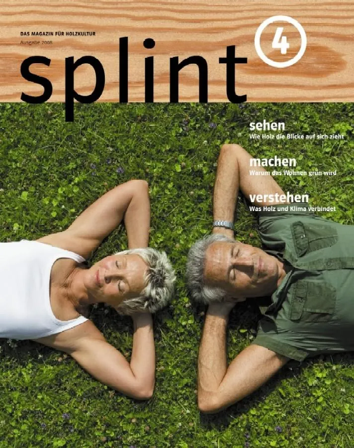 Von Holzfahrrad bis Klimaschutz – die vierte Ausgabe von splint, dem Magazin für Holzkultur, bietet seinen Lesern mit faszinierenden und informativen Geschichten ein kurzweiliges Lesevergnügen.
