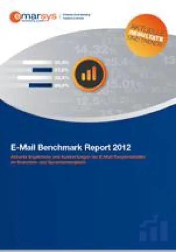Aktuelle Ergebnisse der E-Mail-Responsedaten im kostenlosen E-Mail Benchmark Report 2012 Bild: Aktuelle Ergebnisse der E-Mail-Responsedaten im kostenlosen E-Mail Benchmark Report 2012
