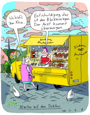 Bild: Leipziger Cartoonist Beck bekommt Heinrich Zille-Karikaturenpreis 2020