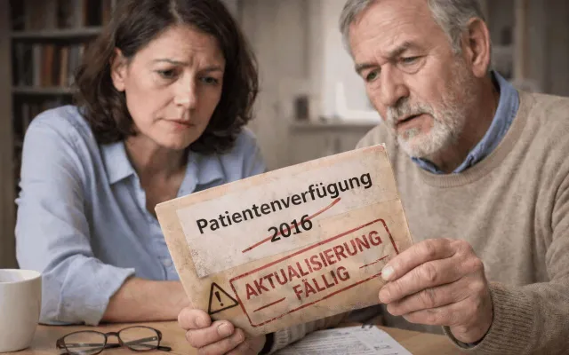 Patientenverfügung: Wünsche Schwerkranker ändern sich häufig – Studie bestätigt Nutzen regelmäßiger Updates Bild: Patientenverfügung: Wünsche Schwerkranker ändern sich häufig – Studie bestätigt Nutzen regelmäßiger Updates
