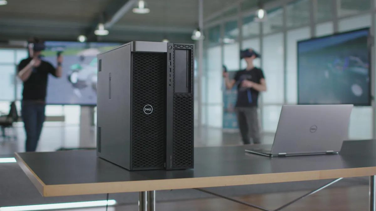 Die Dell Precision 7920 ist speziell für VR-Anwendungen konzipiert. (Quelle: Dell Technologies)