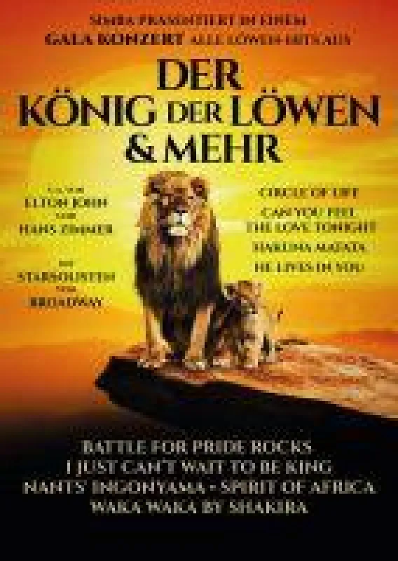 26.01.2020, Alte Oper in Erfurt - KÖNIG DER LÖWEN & MEHR
