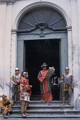 Traditionsreiches Passionsspiel in der Valle Camonica Bild: Traditionsreiches Passionsspiel in der Valle Camonica