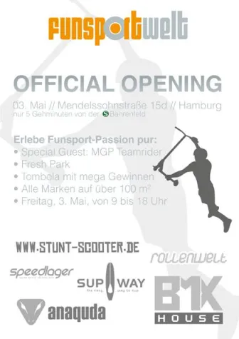 Bild: funsportwelt OFFICIAL OPENING