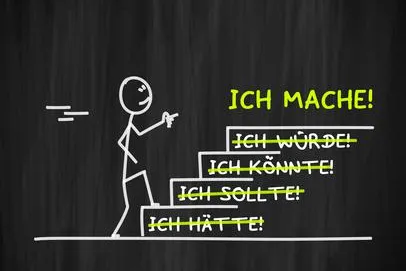 Bild: Wenn das mit dem positiven Denken so einfach wäre ...