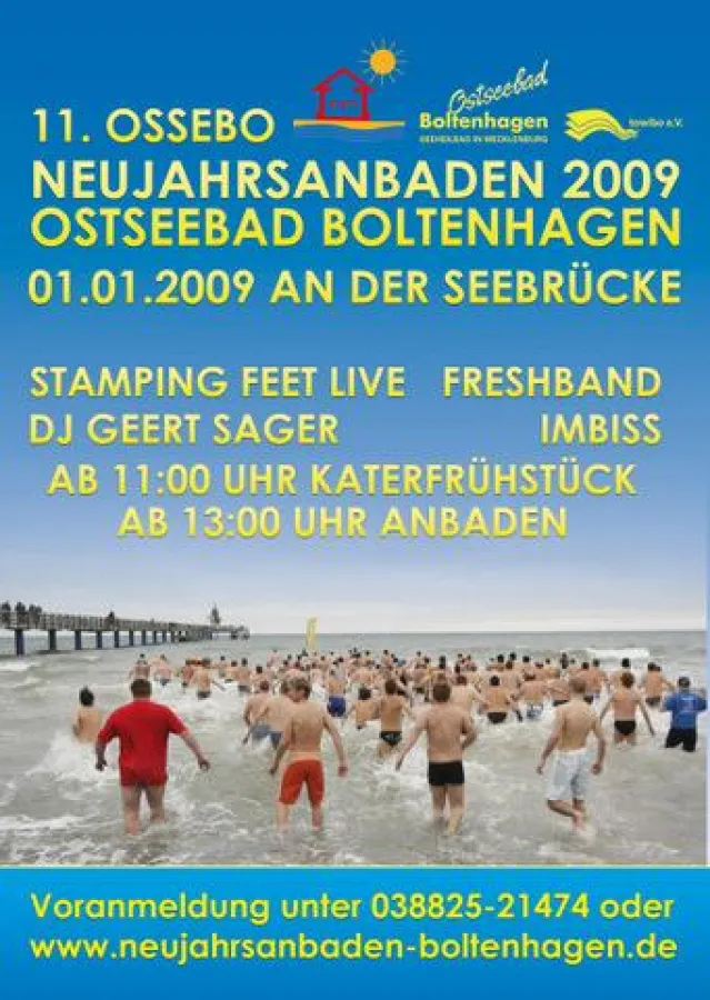 Anbaden Plakat