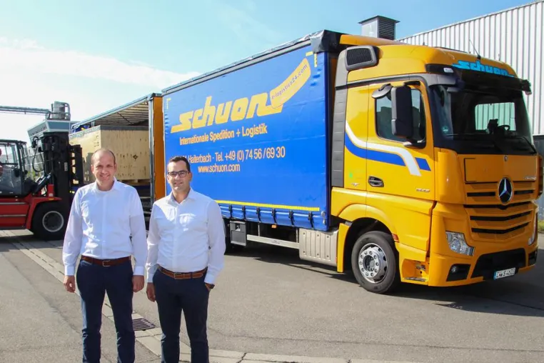 Maschinenlogistik aus einer Hand: Schuon kooperiert mit BROPACK Bild: Maschinenlogistik aus einer Hand: Schuon kooperiert mit BROPACK