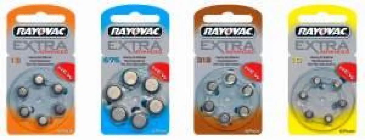 30x Extra Acvanced Hörgerätebatterien vom Typ 13 / 675 / 312 / 10 / zum Preis von 12.- Euro