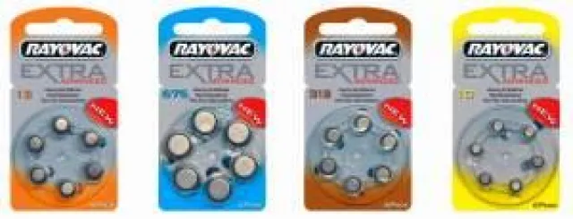 Bild: Batterien für Hörgeräte, Foto und Haushalt