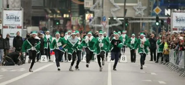 Bild: Der saarVV sucht den schnellsten Weihnachtsmann im Saarland