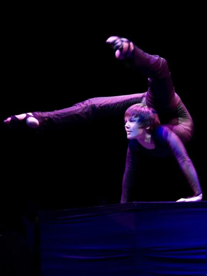 Kontorsionistin Nataliya Vasylyk