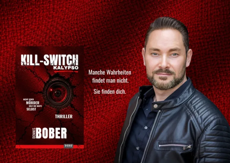 Fotograf und Autor aus Lübeck: Dennis Bober veröffentlicht KILL-SWITCH KALYPSO, Band 2 seiner Thrillerreihe Bild: Fotograf und Autor aus Lübeck: Dennis Bober veröffentlicht KILL-SWITCH KALYPSO, Band 2 seiner Thrillerreihe