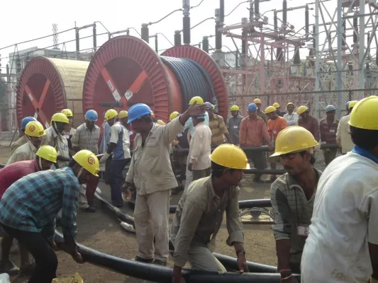 Bild: Hochspannungskabel aus Hannover sichern Stromversorgung in Indiens Megacity Mumbai