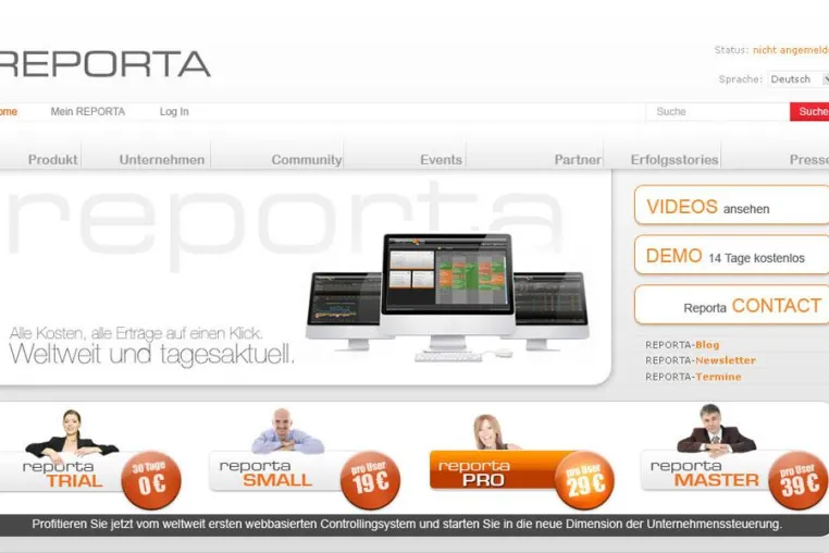 Neues Pricing: Reporta Controllingsysteme AG macht SaaS für alle erschwinglich Bild: Neues Pricing: Reporta Controllingsysteme AG macht SaaS für alle erschwinglich