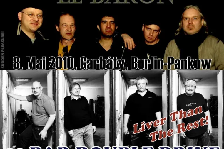 Bild: Café Garbáty: 12 BAR DOUBLE DRIVE + LE BARON, Live-Night with Fans, Friends & Family am 8. Mai 2010