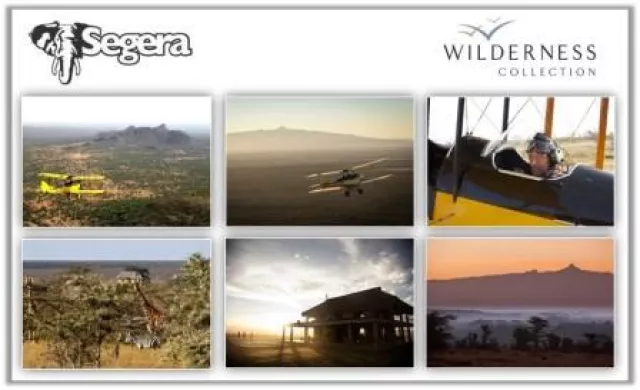 Bild: Ein Oldtimer der Lüfte im Segera Retreat