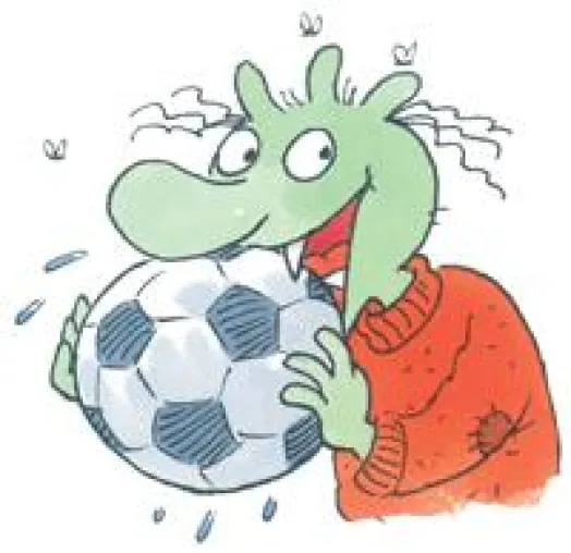 Muffelfurzige Olchi Mini-WM mit dem Hamburger Fußball-Verband Bild: Muffelfurzige Olchi Mini-WM mit dem Hamburger Fußball-Verband