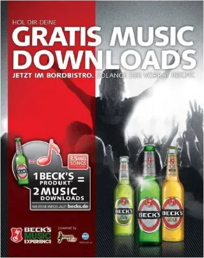 Bild: TLC Marketing und die Beck’s B2C Werbekampagne mit Musik-Download