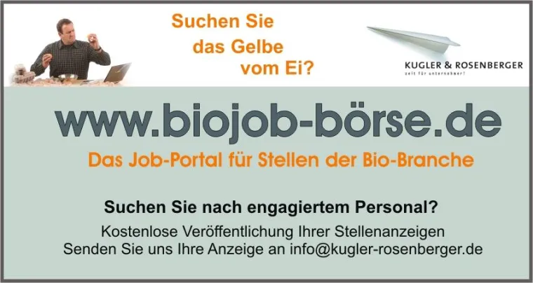 Eine Adresse für die gesamte Biobranche Bild: Eine Adresse für die gesamte Biobranche