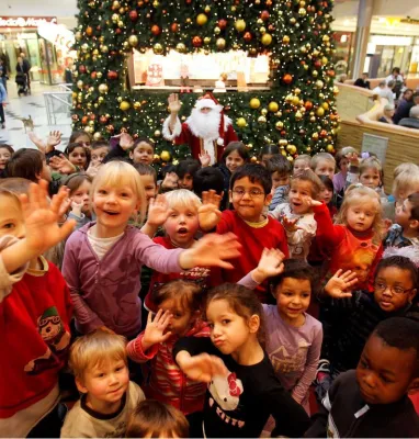 Bild: Erlebnisreiches Weihnachtsshopping in den Berliner "Gropius Passagen"