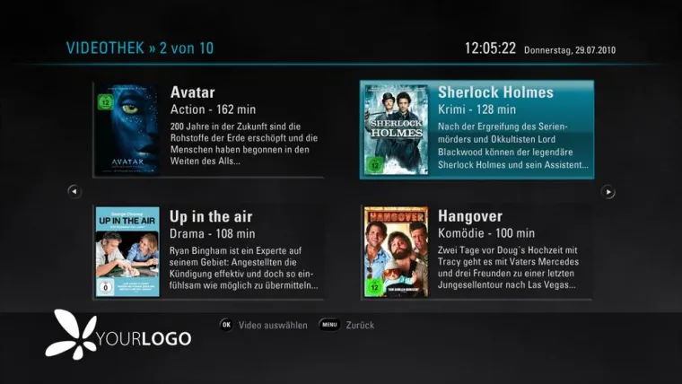 Bild: iptv500 - Ocilions innovative IPTV-Komplettlösung auf der ANGA Cable 2011
