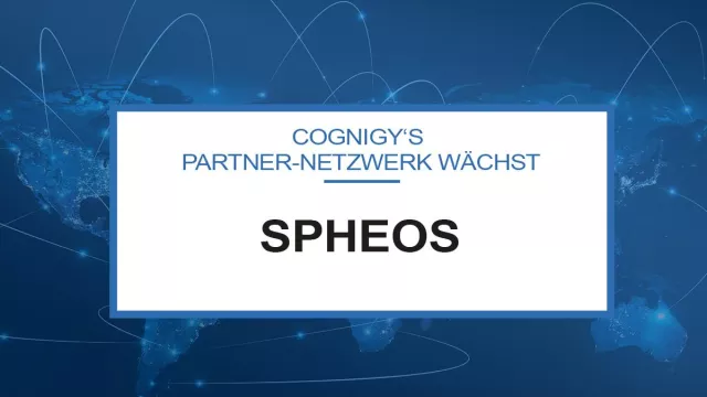 Bild: Cognigy erhöht Kompetenz für Digitalstrategien in der Versicherungsbranche mit spheos als neuen Partner