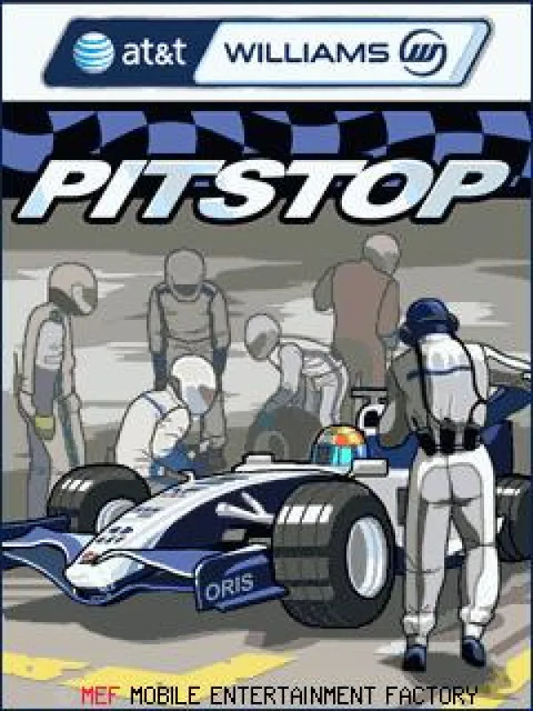 Titelscreen AT&T Williams F1 Pitstop Handyspiel