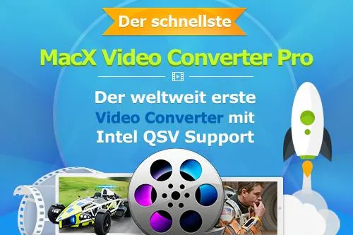 Bild: MacX Video Converter Pro V5.9.0 mit Unterstützung für Intel Quick-Sync-Video