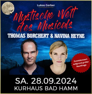 Bild: Musicalstar Thomas Borchert kommt im September 2024 ins Kurhaus Bad Hamm