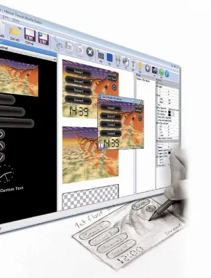 Bild: Helvar Touch Studio: Licht steuern per Mausklick oder Berührung